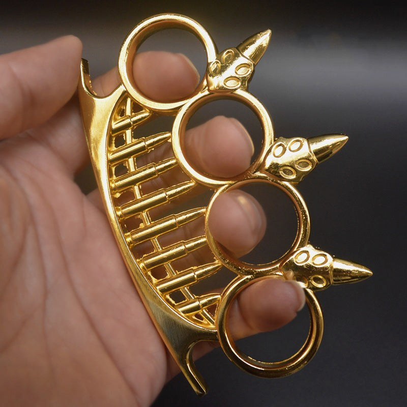 Zinc Alloy Four-finger Fence with Smile Shape Outdoor Tool