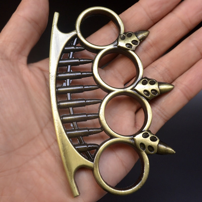 Zinc Alloy Four-finger Fence with Smile Shape Outdoor Tool