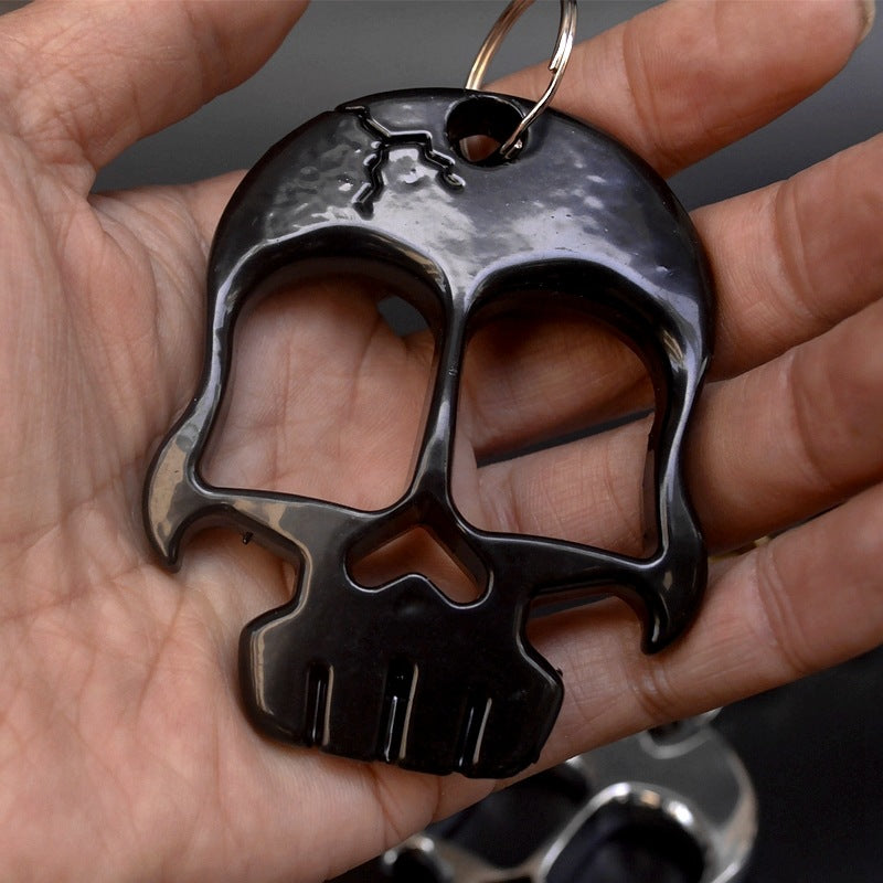 Weighted and Thickened Skull Multi-function Bottle Opener