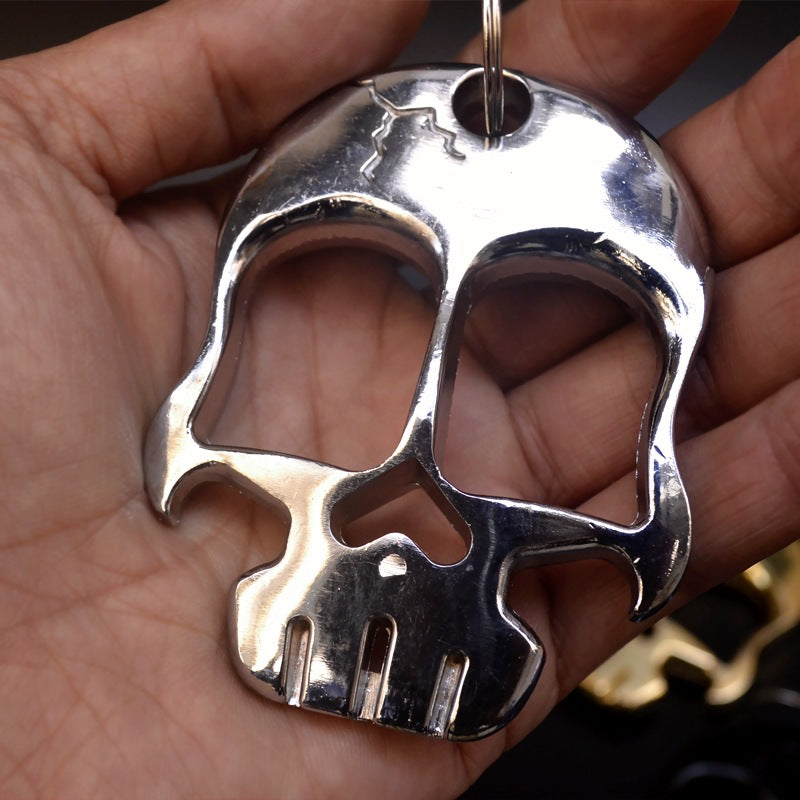 Weighted and Thickened Skull Multi-function Bottle Opener