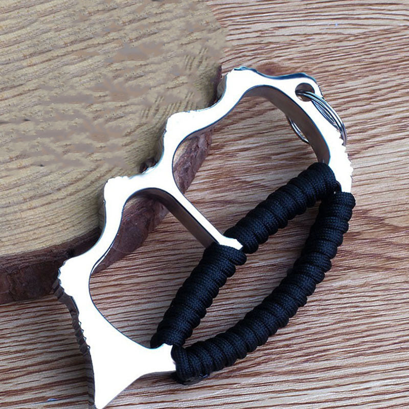 Zinc Alloy Two Finger Big Hole Paracord Edc Tool