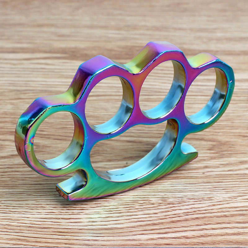 Dazzle Colorful Thickened Four Finger Outdoor Tool