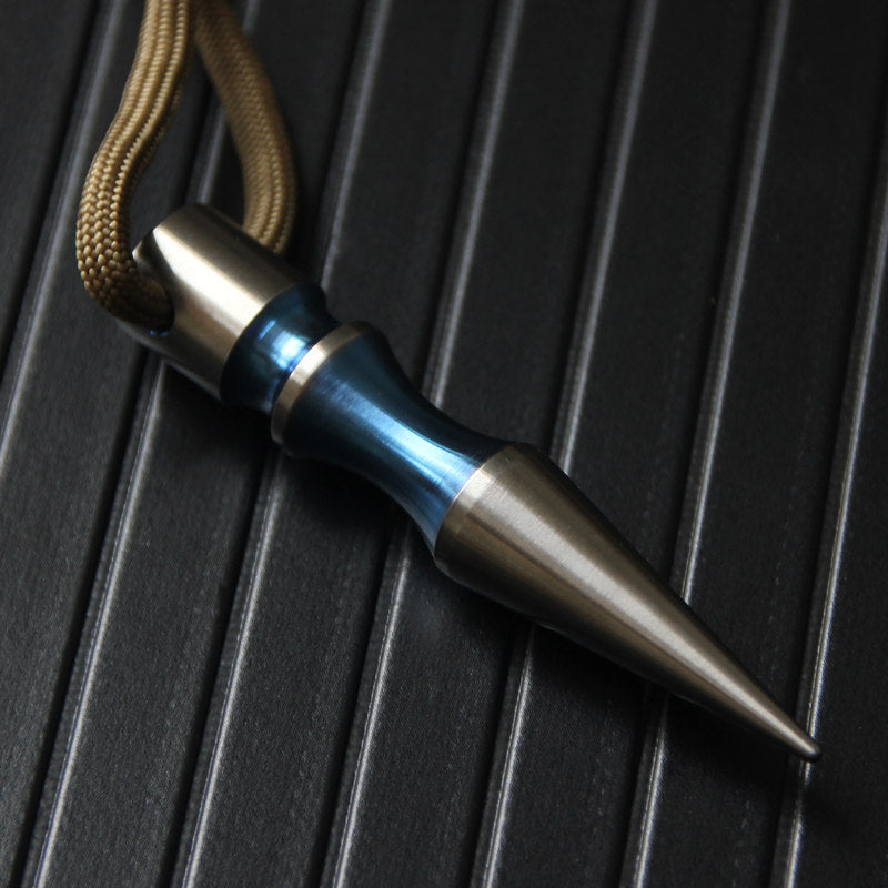 Portable Titanium Alloy Mini Backpack Keychain EDC Tool