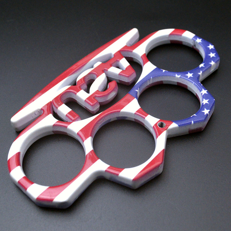 Patterned Finger Outdoor Camping Ring EDC Tool