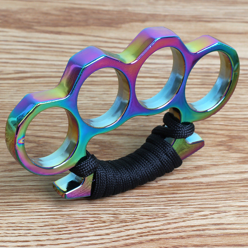 Dazzle Colorful Thickened Four Finger Outdoor Tool