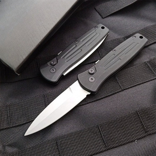 BM3551 Black Stonewashed 154CM Steel Outdoor Folding Knife