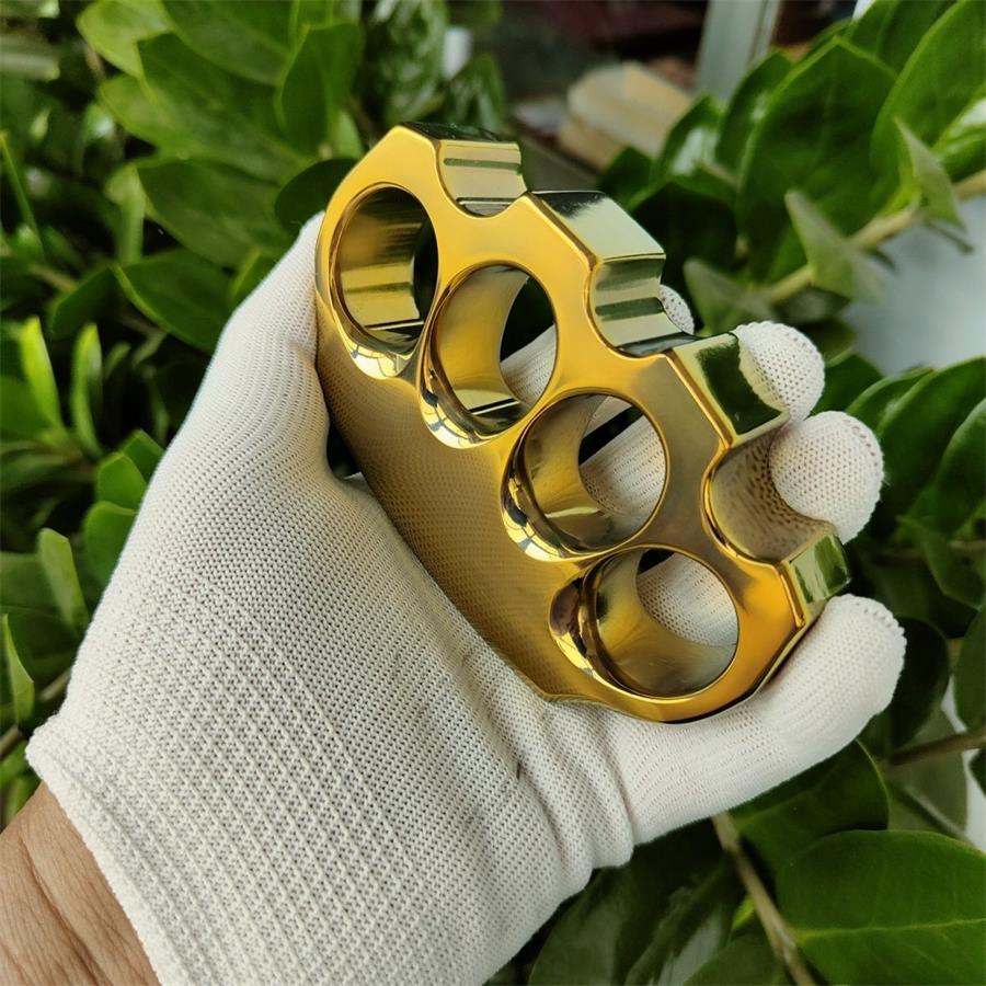 Thickened Classic Anodized Gold-plated Polished Outdoor Large Hole Tool