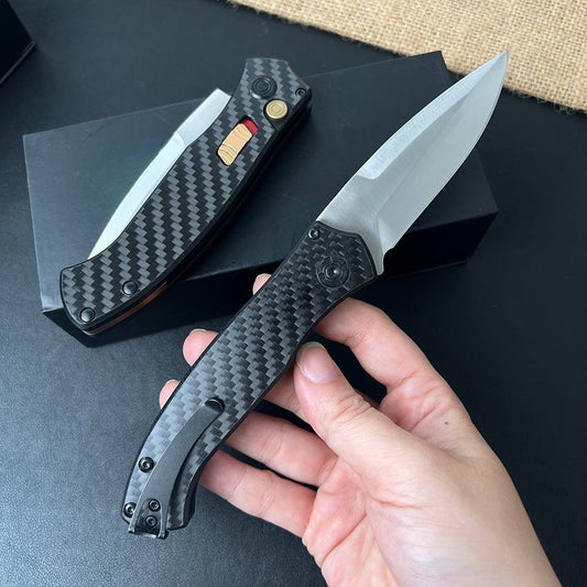 BK838 Carbon Fiber Handle Outdoor Portable Knife