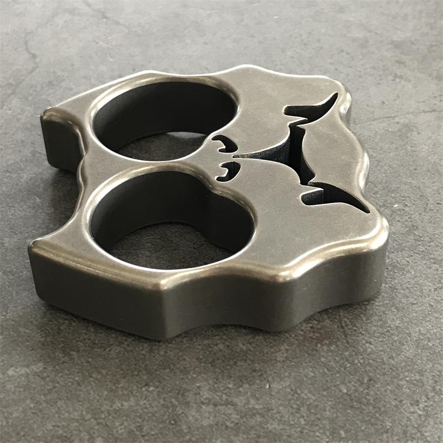 GODEDC Titanium TC21 Dog Head Two Hole Outdoor Tool