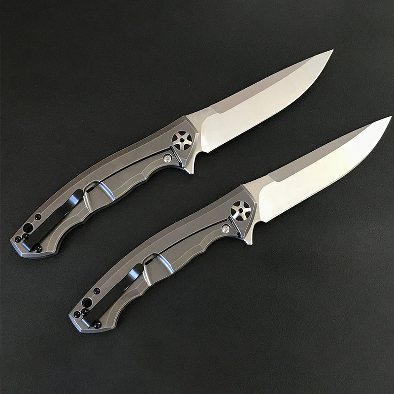 S35VN Tool 0452 Folding Carbon Fiber Titanium Handle Pocket Outdoor