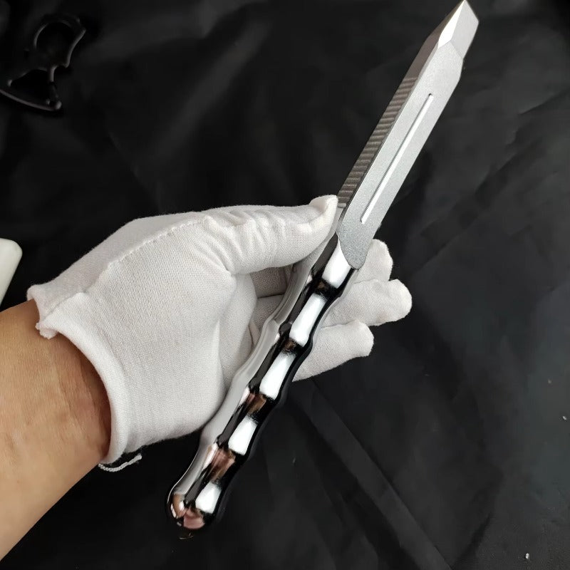 Outdoor Crowbar EDC Tool with Chrome-plated Anti-rust Treatment Surface