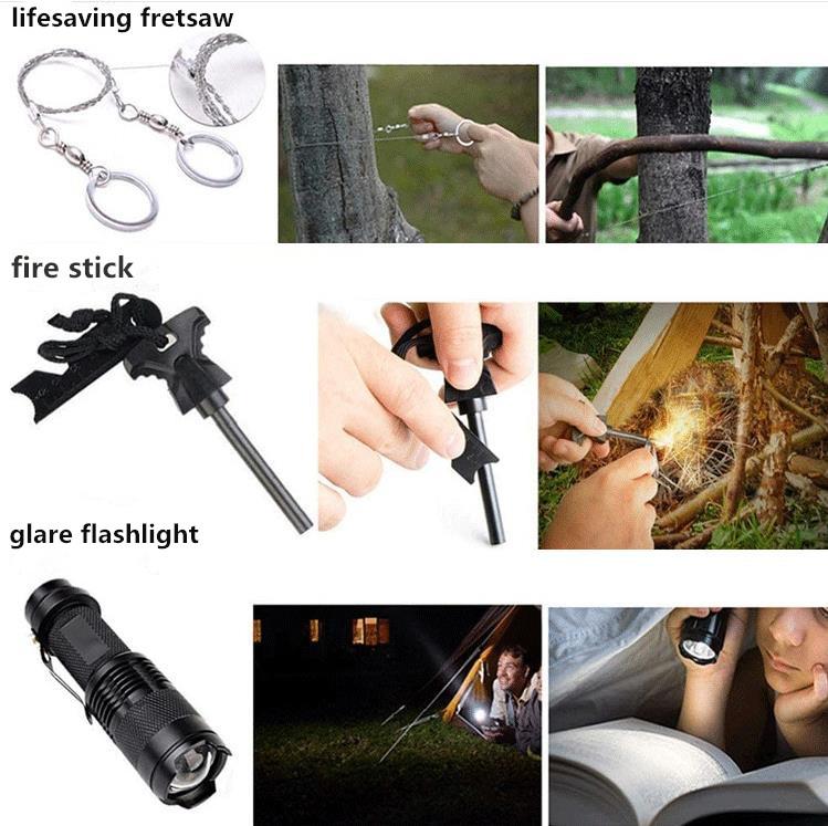 Multifunctional Kit Outdoor Waterproof Case EDC Tool