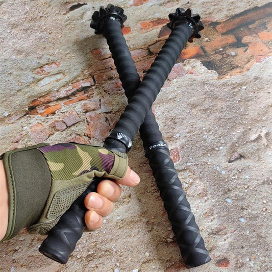 Black 2 Pcs Outdoor Tool