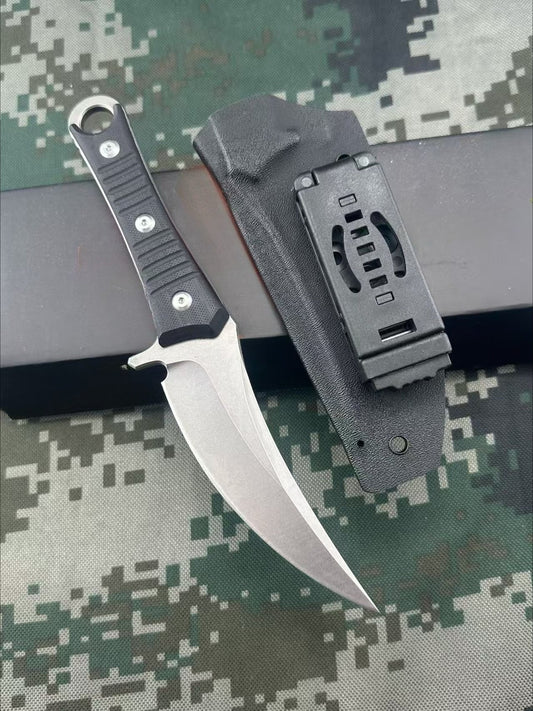 SBK D2 Steel Stonewashed Surface Outdoor Knife