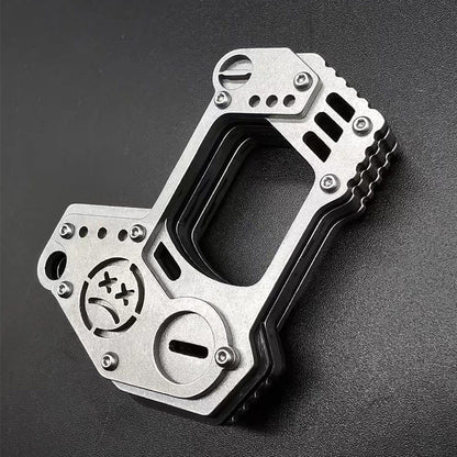 Single Hole Steel Outdoor Carry EDC Portable Tool