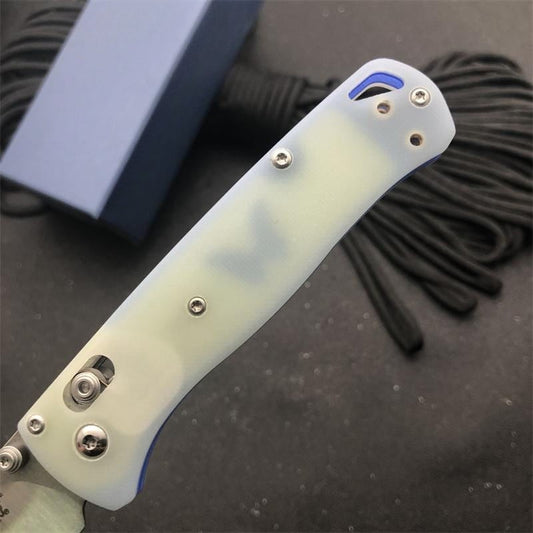 BM535 Gradient Blue G10 Handle S30v Outdoor Folding Knife