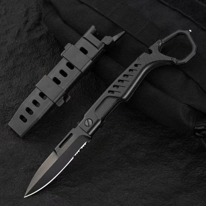 N690 Steel Nylon Fiberglass Outdoor Folding Knife