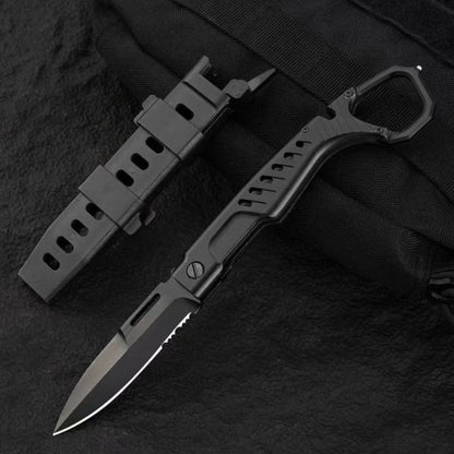 N690 Steel Nylon Fiberglass Outdoor Folding Knife