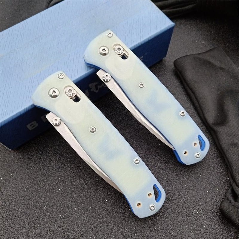 BM535 Gradient Blue G10 Handle S30v Outdoor Folding Knife