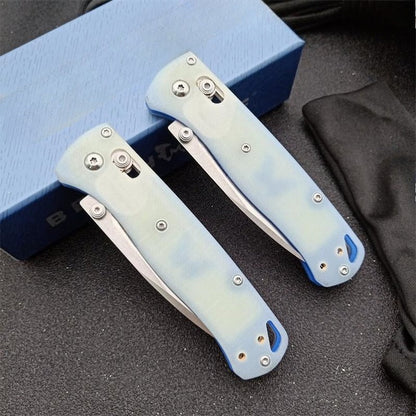 BM535 Gradient Blue G10 Handle S30v Outdoor Folding Knife