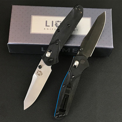 Liome 945 Folding Outdoor Dual Color G10 Handle Portable EDC Tool