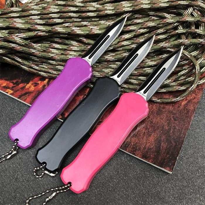 Three-color Mini Keychain Outdoor Knife