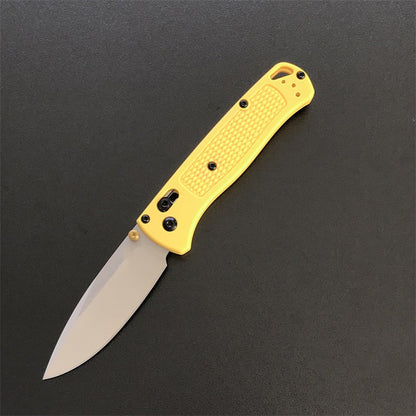 Outdoor BM 535 535S Folding Glass Fiber Camping Pocket Knife