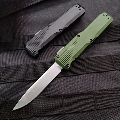 BM4600 T6 Aluminum Alloy Anodized White Portable Outdoor Knife