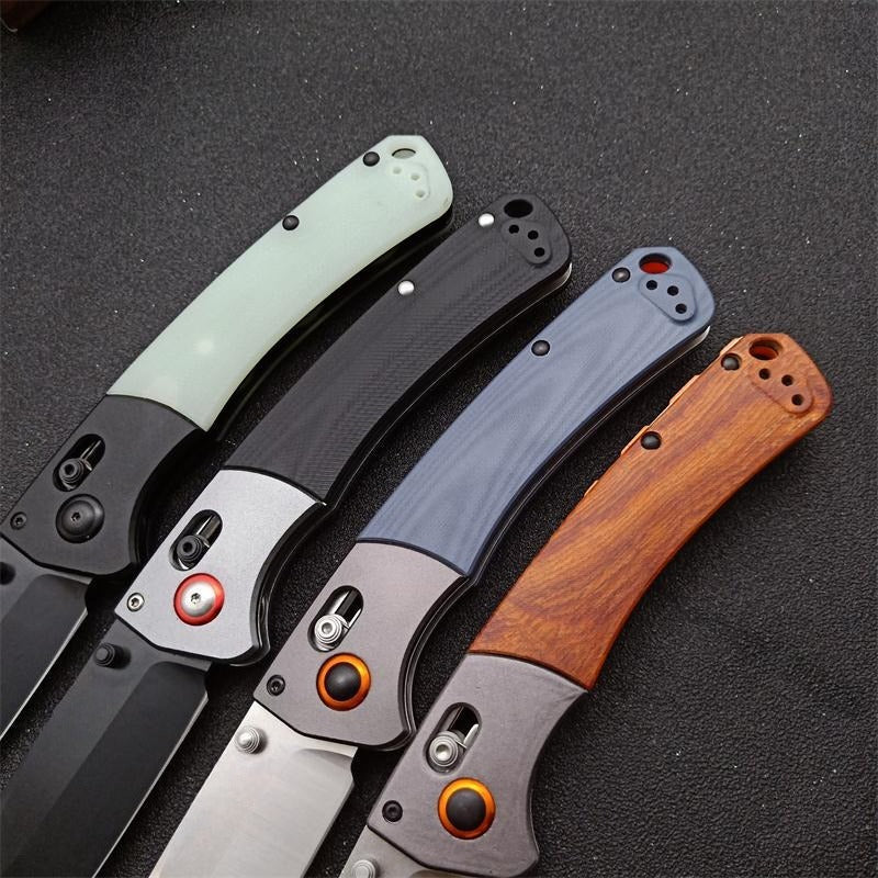 BM15080 G10 Handle Material 9cr18mov Outdoor Folding Knife