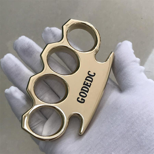 Black Wax GODEC Classic Mirror Polished Brass Large Hole Outdoor Tool