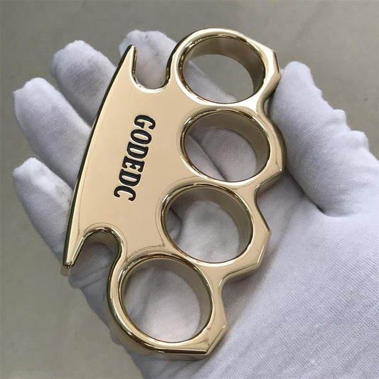 Black Wax GODEC Classic Mirror Polished Brass Large Hole Outdoor Tool
