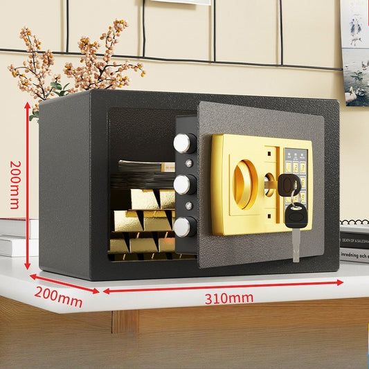 All-steel Safe Mini Combination Lock Box Electronic Password