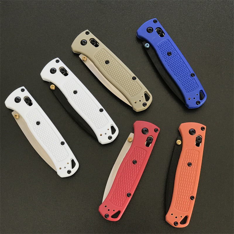 Outdoor BM 535 535S Folding Glass Fiber Camping Pocket Knife