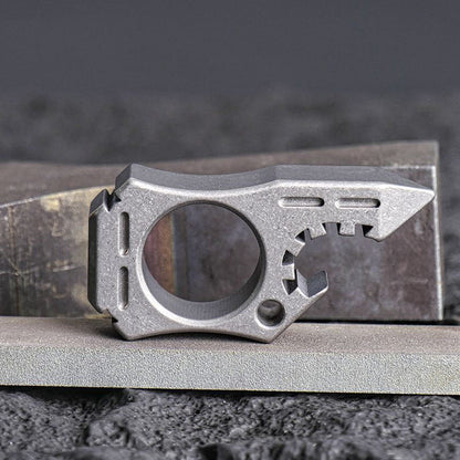Shark Bottle Opener Outdoor Edc Backpack Keychain Tool