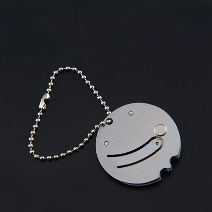 Mini Coin Keychain Pendant EDC Tool