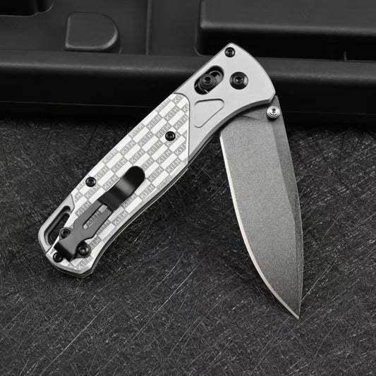 BM535BK-2501 Aluminum Alloy M390 Outdoor Folding Knife