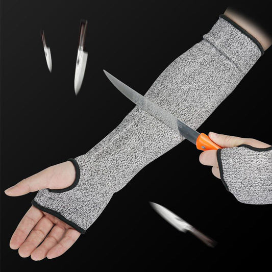Elastic Breathable Comfortable Skin-friendly Gray Sleeves
