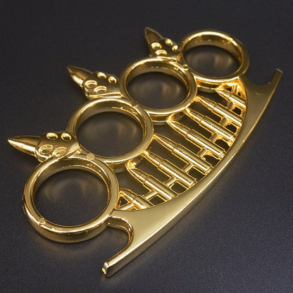 Zinc Alloy Four-finger Fence with Smile Shape Outdoor Tool