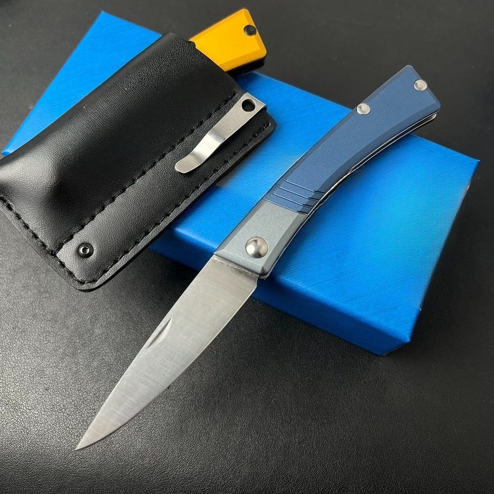 BM315 M390 Steel with 6061-T6 Aluminum Handle for Outdoor Folding Knife