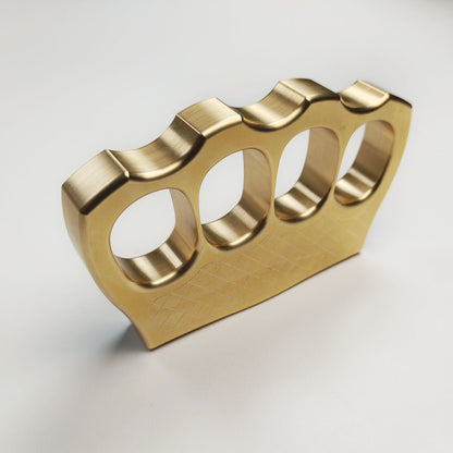 Brass Straight Wave Outdoor EDC Tools