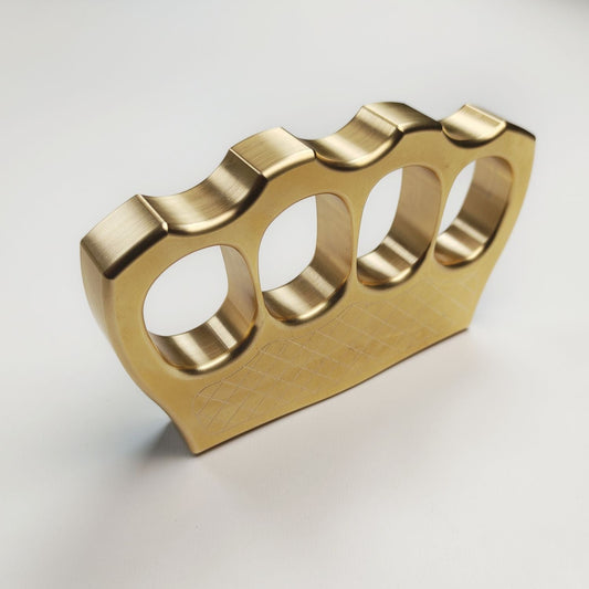 Brass Straight Wave Outdoor EDC Tools
