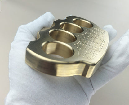 Brass Straight Wave Outdoor EDC Tools