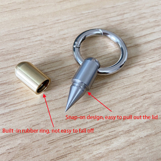 Mini Capsule Open Box Portable Keychain Charm