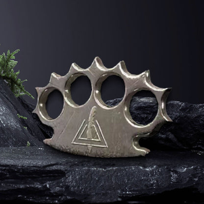 Creative Four-hole Outdoor Zinc Alloy Lightweight Carrying Tool