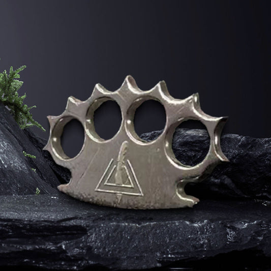 Creative Four-hole Outdoor Zinc Alloy Lightweight Carrying Tool