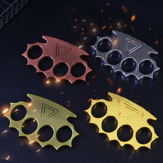 Creative Four-hole Outdoor Zinc Alloy Lightweight Carrying Tool