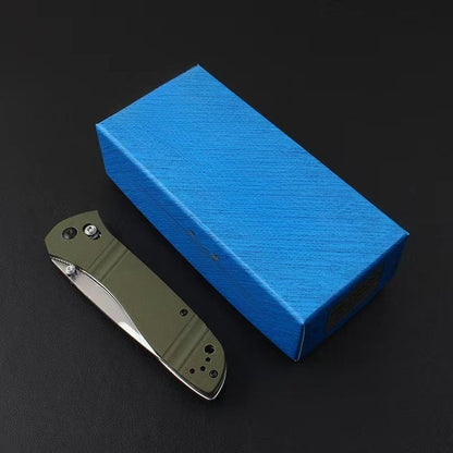 BM710D G10410 Stainless Steel Lined Outdoor Folding Knife