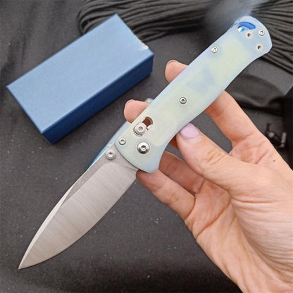 BM535 Gradient Blue G10 Handle S30v Outdoor Folding Knife
