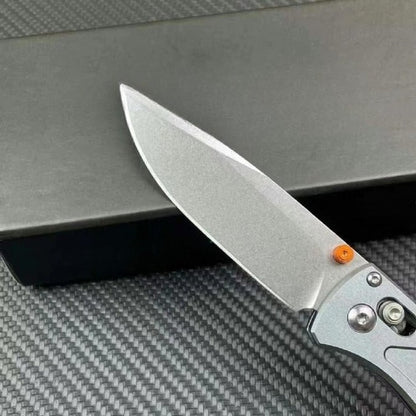 BM535-09 Red Aviation Aluminum G10 Outdoor Folding Knife