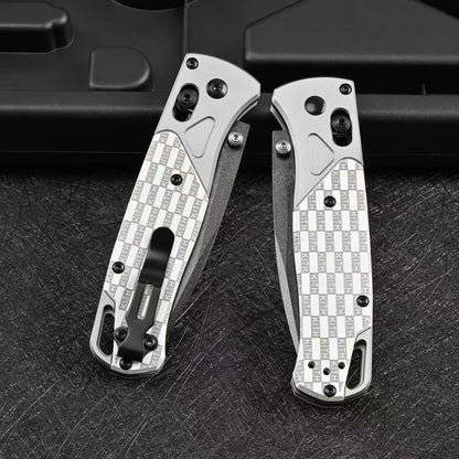 BM535BK-2501 Aluminum Alloy M390 Outdoor Folding Knife